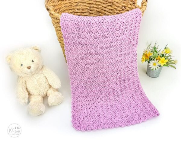 Crochet Baby Blanket Cherished Pattern