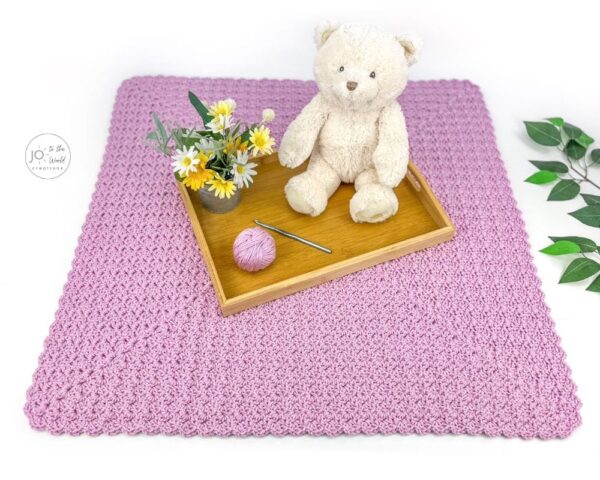 Crochet Cherished Baby Blanket Pattern
