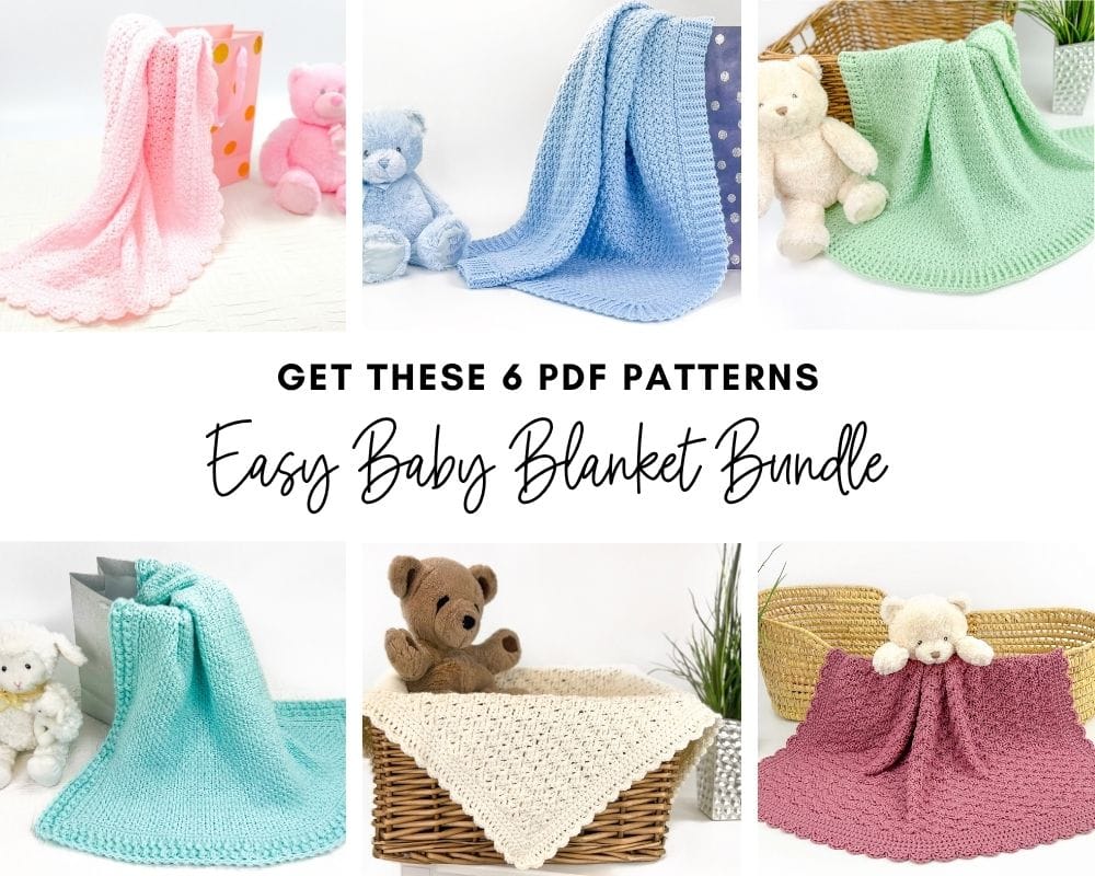 Easy Crochet Baby Blanket Pattern Bundle