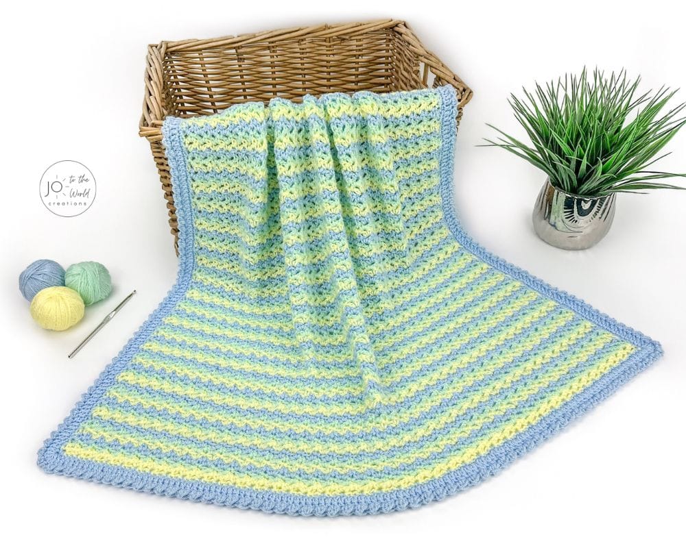 Multicolor Blanket Crochet Pattern