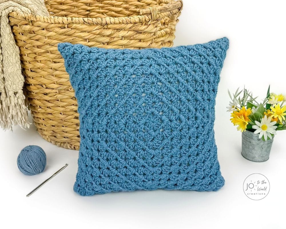 Granny Square Pillow Cover Pattern