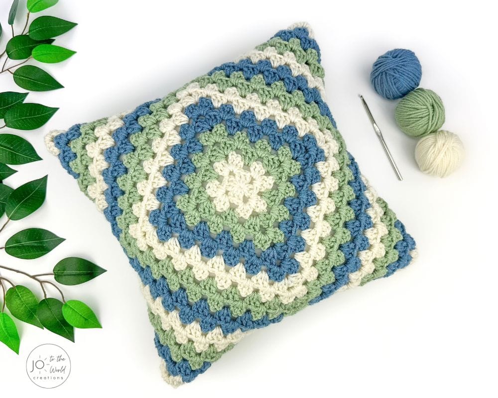Square Pillow Cover Crochet Pattern